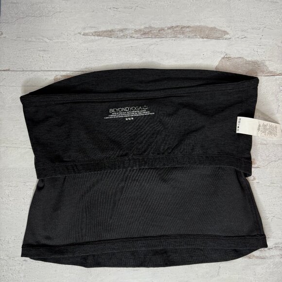 Beyond Yoga Buttery Soft Spacedye Tube Top - Black - M - Picture 3 of 5